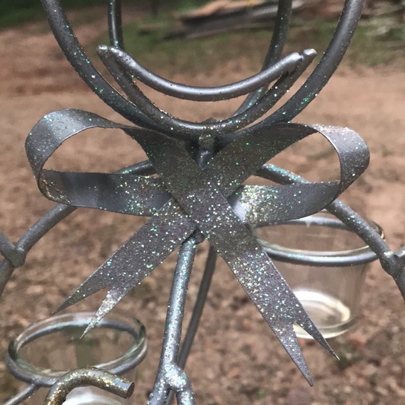 VINTAGE SNOWMAN CANDLE HOLDER - Picture 8 of 13